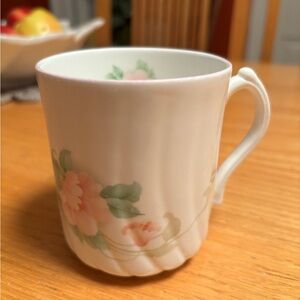 St George Floral Mug Bone China-England